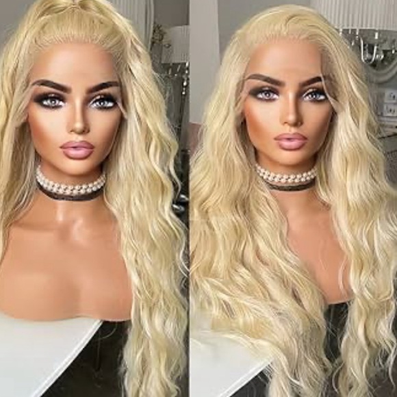 ✨22” BLONDE 613 BODY WAVYLACE FRONT WIG💫 NEW